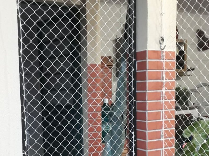 Instalação de rede de segurança em Joinville