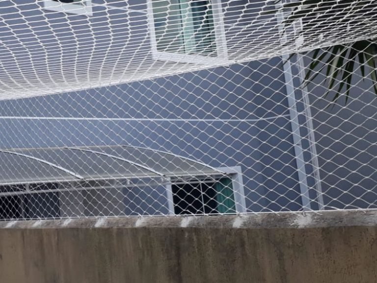 Redes de segurança para canchas em Joinville