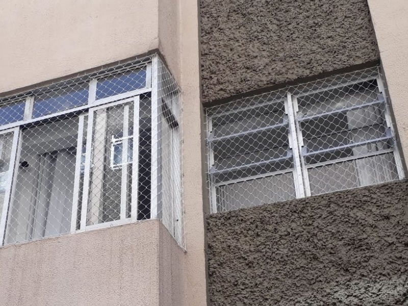 Telas de Segurança para Janelas Balneário Piçarras Redes de Proteção Balneário Piçarras